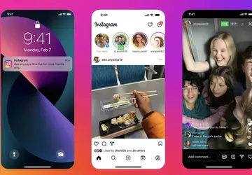 Auf Instagram können Sie jetzt nur ...