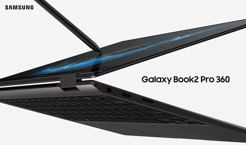 Samsung hat das Galaxy Book2 Pro 360 Laptop mit Snapdragon 8cx Gen 3 Prozessor für 1500 Dollar vorgestellt