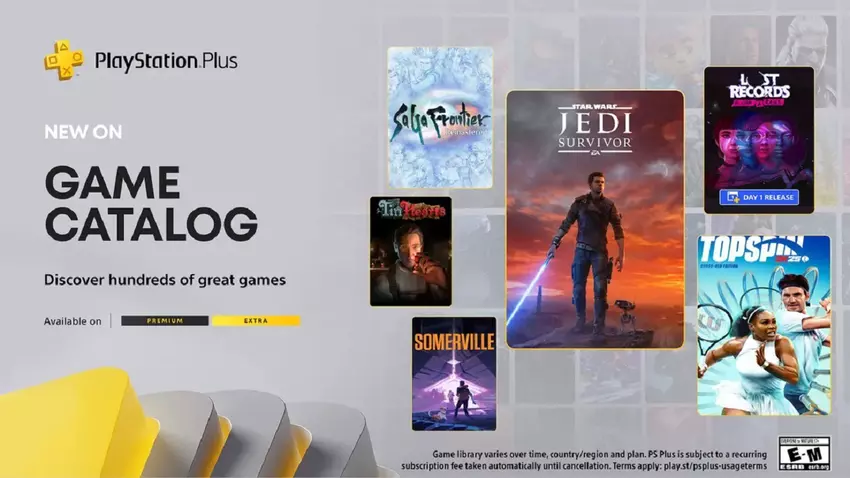 Star Wars Jedi: Survivor, TopSpin 2K2, Somerville und weitere Spiele sind bereits für PlayStation Plus Extra- und Premium-Abonnenten erhältlich