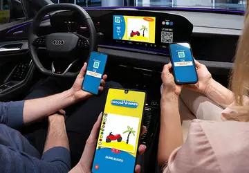 Audi hat AirConsole für das Spielen ...