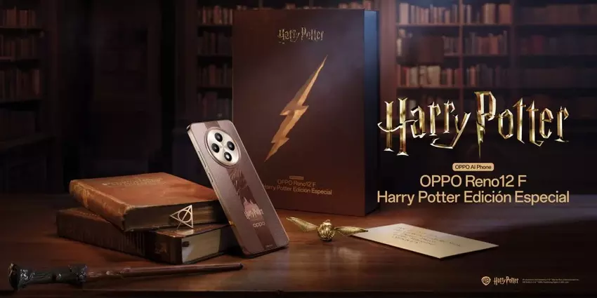 Harry Potter-Fans erhalten eine Einladung nach Hogwarts: Oppo veröffentlicht Reno 12F Harry Potter mit Zauberstab, Goldenem Schnatz und den Heiligtümern des Todes