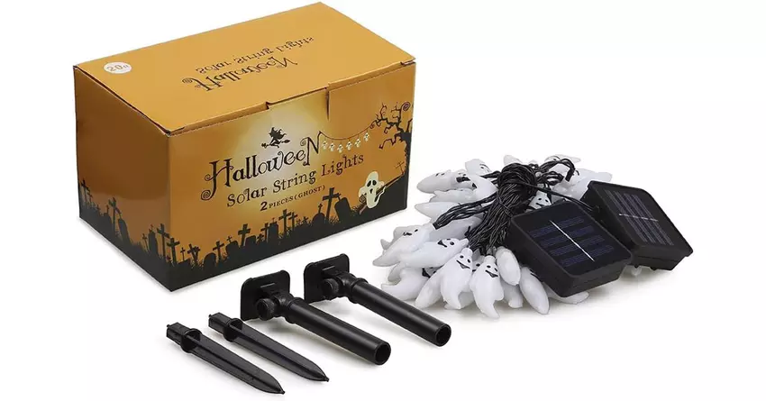 Qunlight Solar-Halloween-Außendekoration  beste außen halloween-lichter