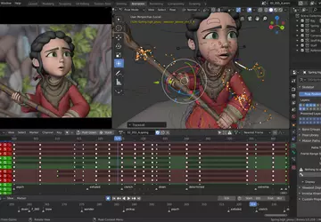 Blender 3D-Modellierungssoftware, die für das iPad ...