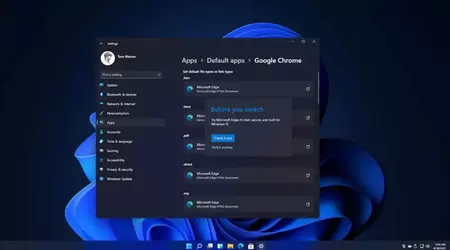 Windows 11 wird es noch schwieriger machen, einen alternativen Browser als Hauptbrowser zu wählen