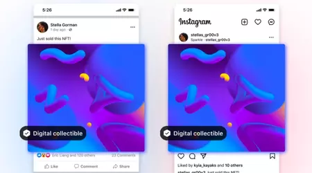 NFTs können jetzt auf Instagram und Facebook geteilt werden