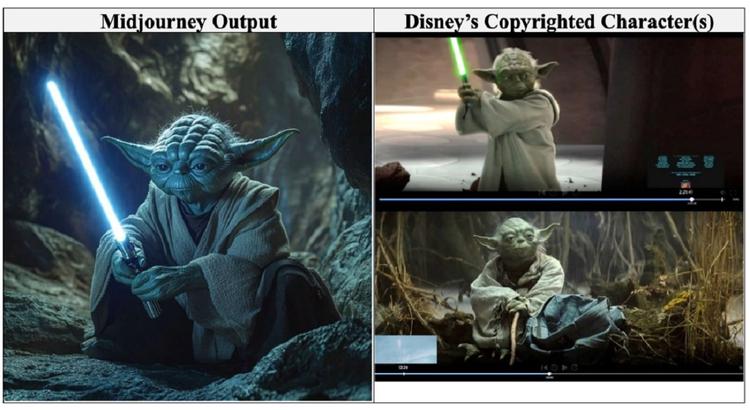 Disney und Universal werfen Midjourney Urheberrechtsverletzung ...