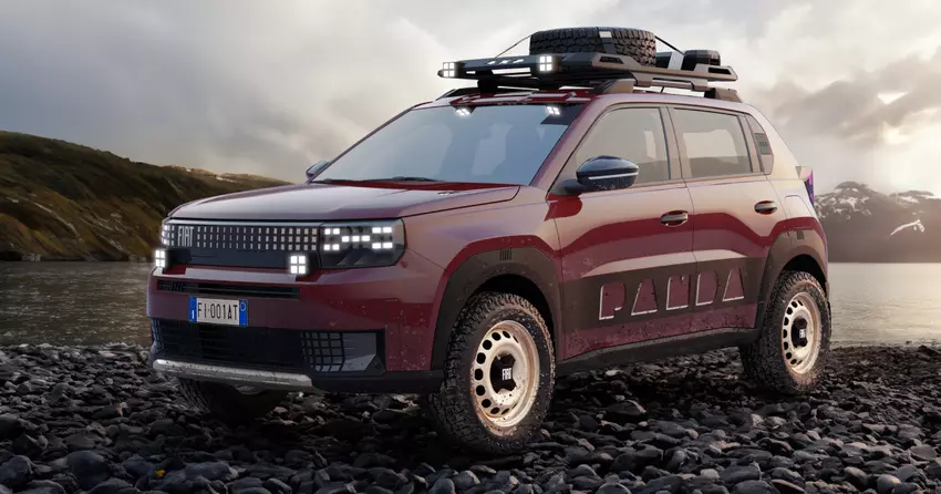 Das neue Fiat Grande Panda 4x4 Konzept ist ein direkter Nachfolger des Panda 4x4 aus den 80er Jahren