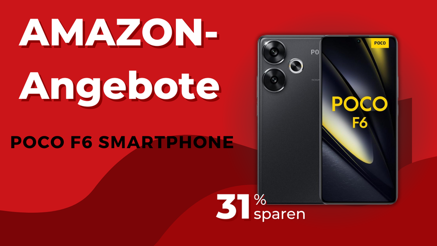 POCO F6 Smartphone mit Snapdragon 8s Gen 3 – Jetzt 140€ Rabatt!