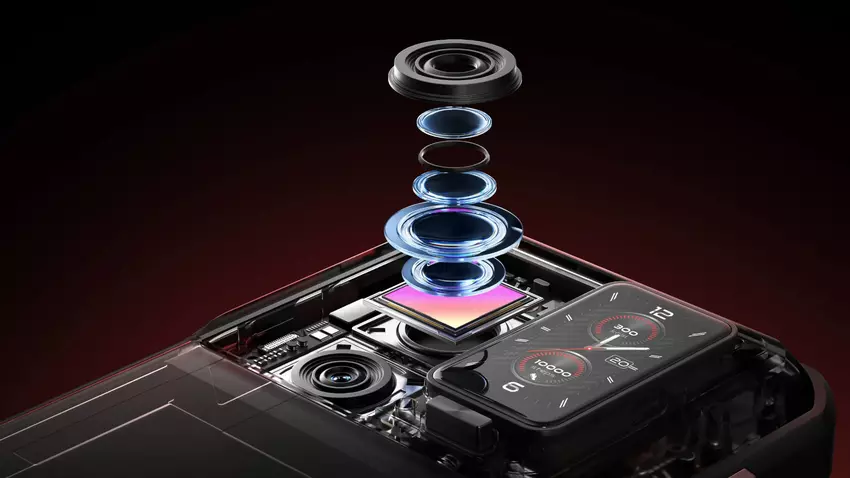 Das Hauptmodul der Kamera des Oukitel WP300