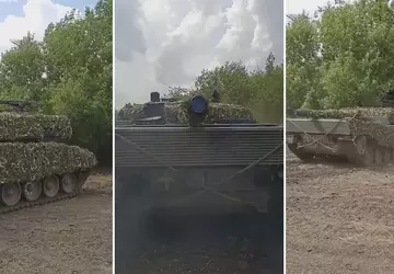 Die ukrainischen Streitkräfte zeigten erstmals den ...