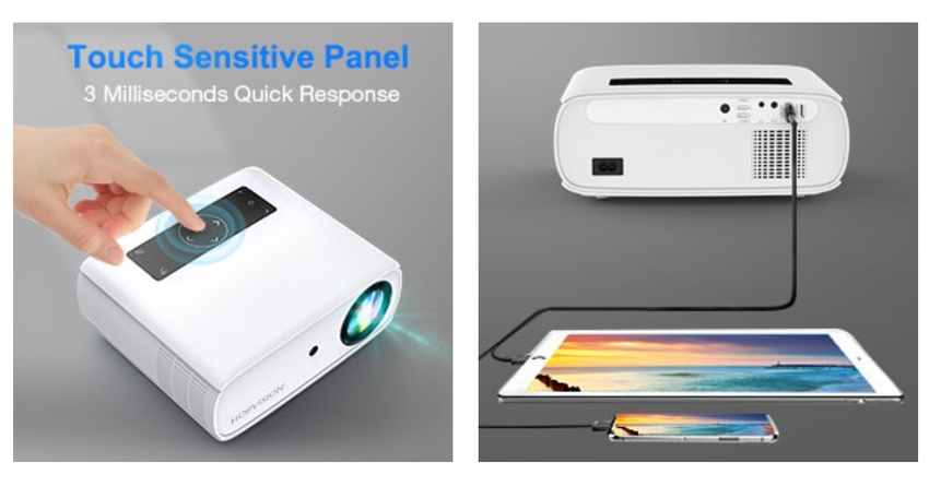 HOPVISION JQ818A mini-beamer test unter 150 euro