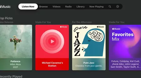 Apple Music App erscheint auf LG Smart TVs