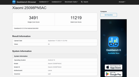 Neue Xiaomi 17 Pro Ergebnisse in Geekbench - die Situation hat sich erheblich verändert