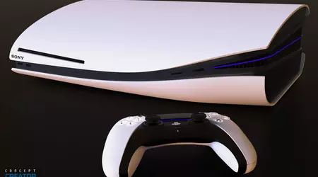 Schwarz-Weiß-Stil: Der Designer von Concept Creator zeigte Konzept-Renderings der Sony PlayStation 5 Pro-Spielekonsole