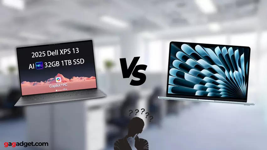 XPS 13 gegen Macbook Air M4