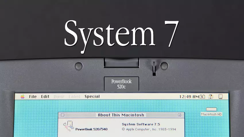 Retro Apple macOS 7 auf Steam Deck gestartet