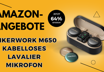 AnkerWork M650 Kabelloses Lavaliermikrofon – Jetzt ...