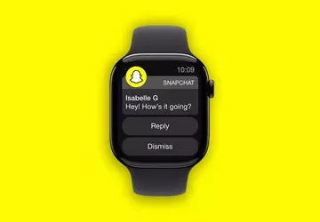 Snapchat ist jetzt auf der Apple ...