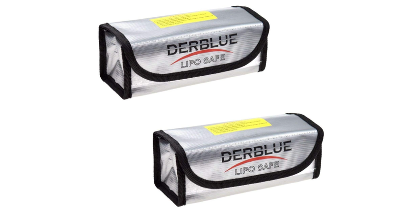 DerBlue 2pcs Lipo Tasche