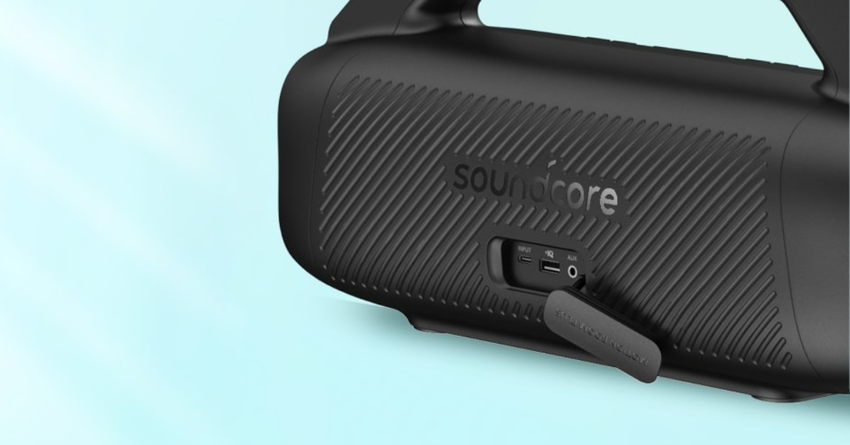 Anker Motion Boom Plus Bluetooth-Lautsprecher für Filme im Freien