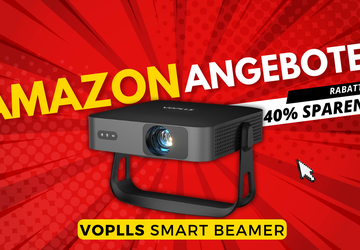 VOPLLS Smart Beamer mit FHD 1080P ...