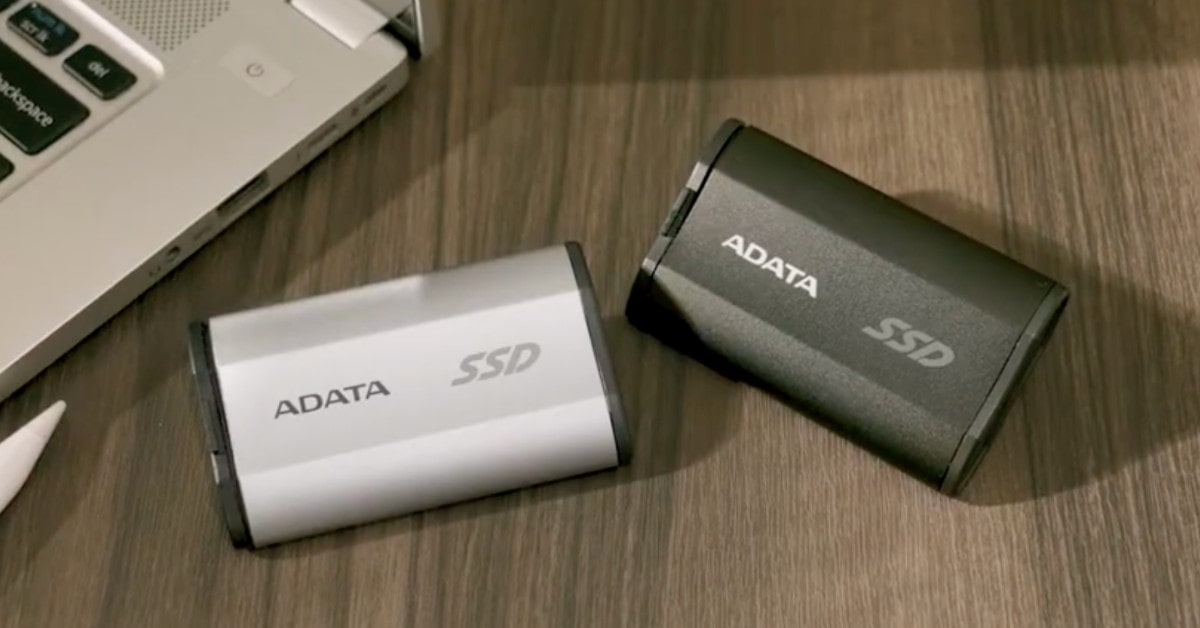 ADATA SE800 externe ssd videoschnitt