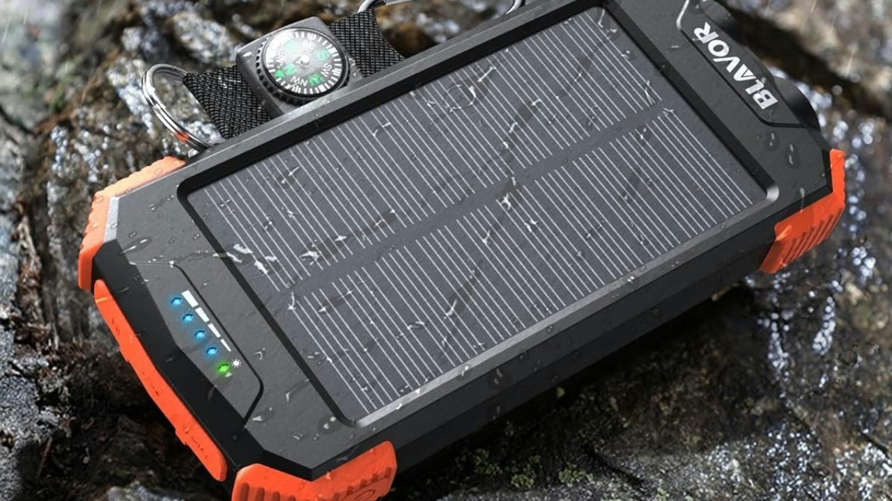 BLAVOR solar akku ladegerät