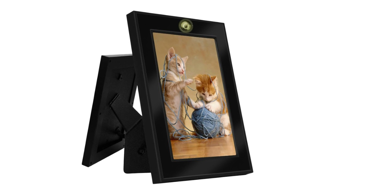 Kamera mit Fotorahmen 