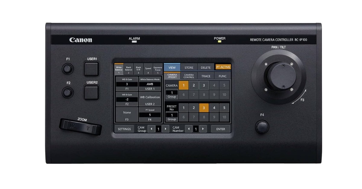 Canon RC-IP100 PTZ-Kamera-Controller