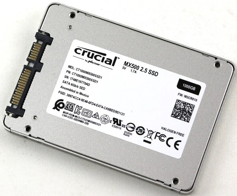 Crucial MX500 dauerhafte datenspeicherung