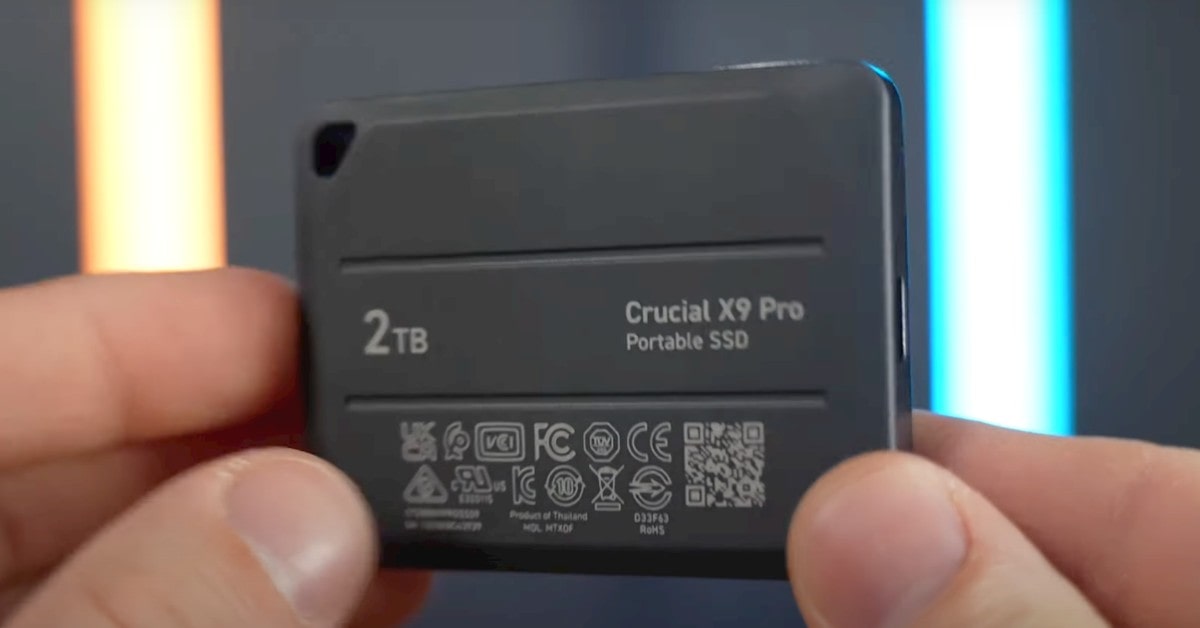 Crucial X9 Pro beste ssd für die Bearbeitung