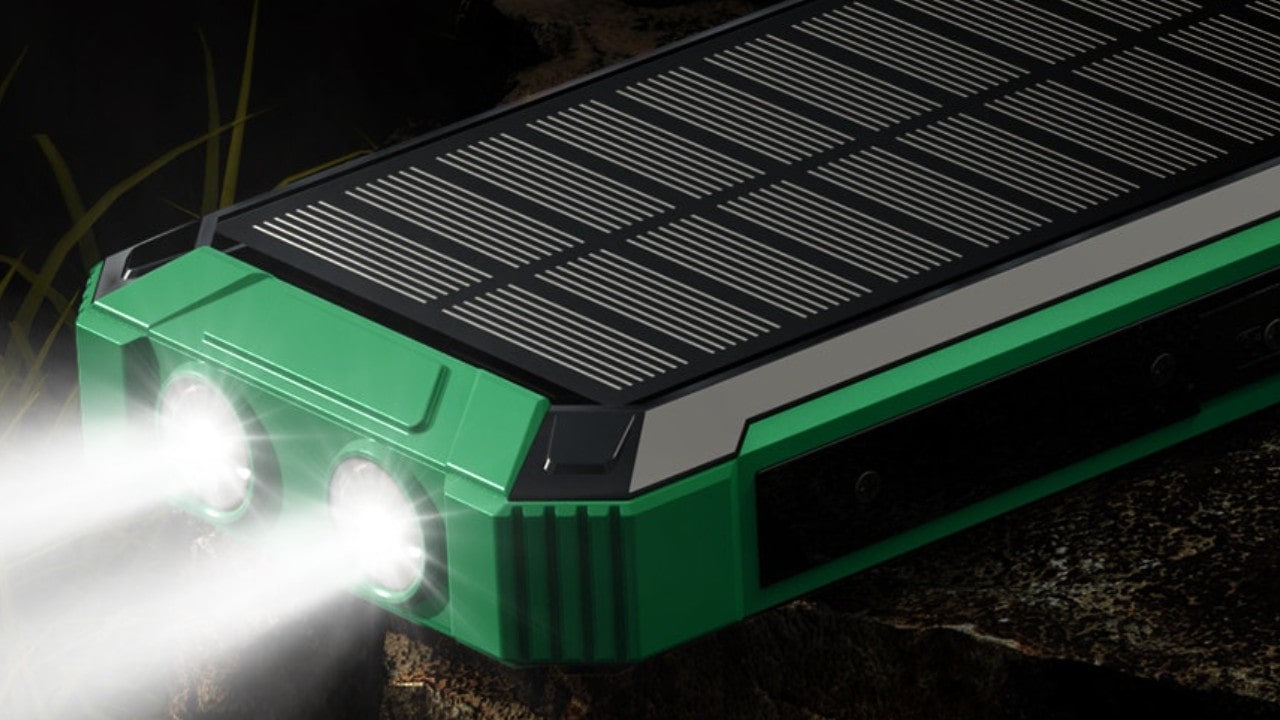 GOODaaa Solarstrom-Ladegerät 36000mAh