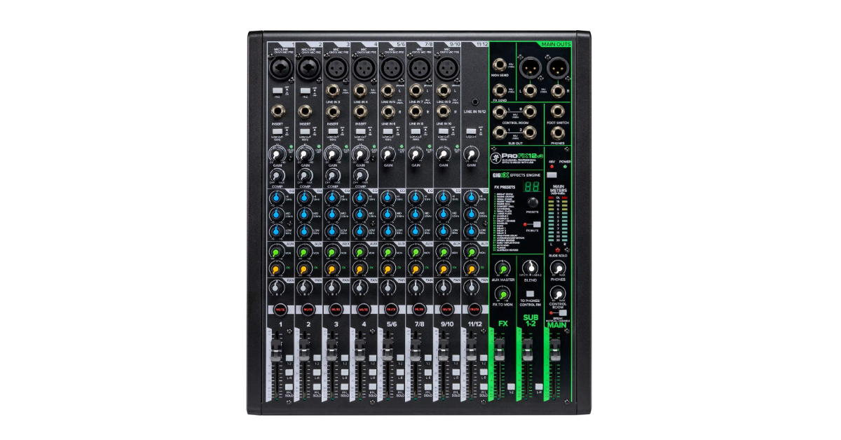 Mackie ProFXv3 USB Mischpult Aufnahme