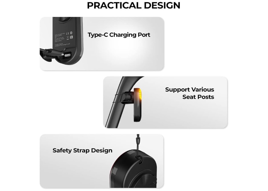 Magene L508 Fahrrad-Radar-Rücklicht