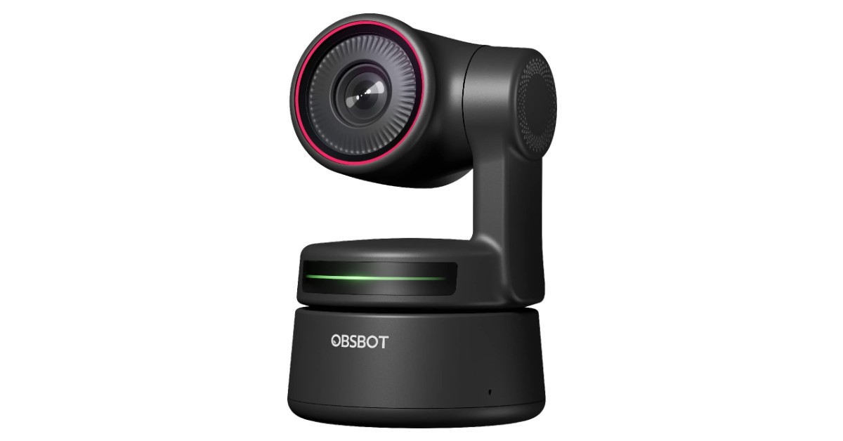 OBSBOT Tiny PTZ 4K Webcam