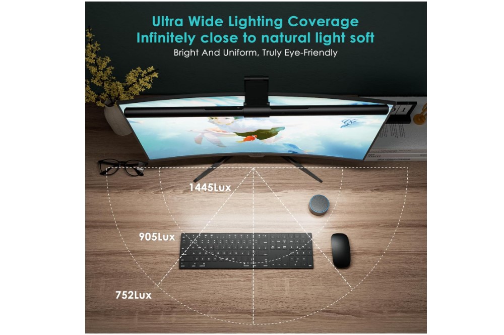 Quntis ScreenLinear Pro+ Gaming-Monitor-Beleuchtung