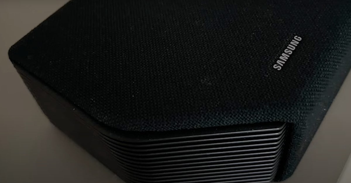 Samsung HW-Q900A wandmontierte Soundbar für Fernseher