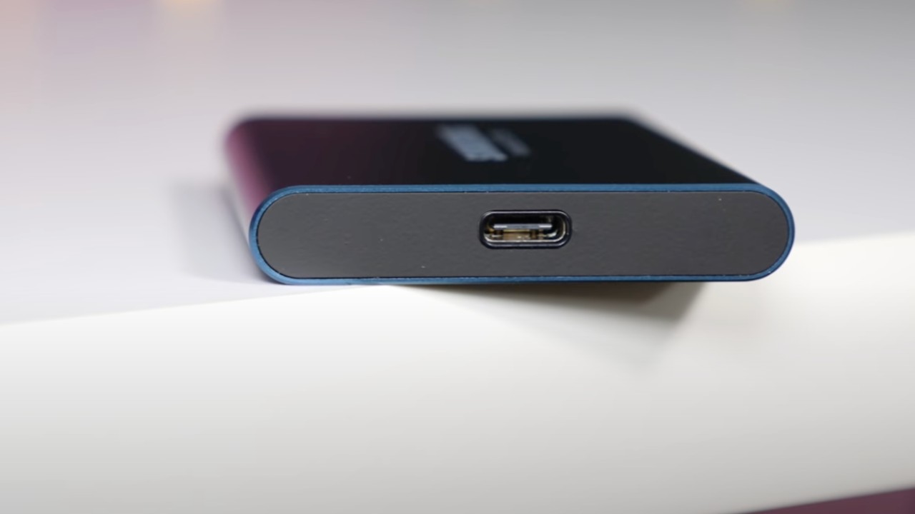 SAMSUNG T5 externe festplatte videoschnitt