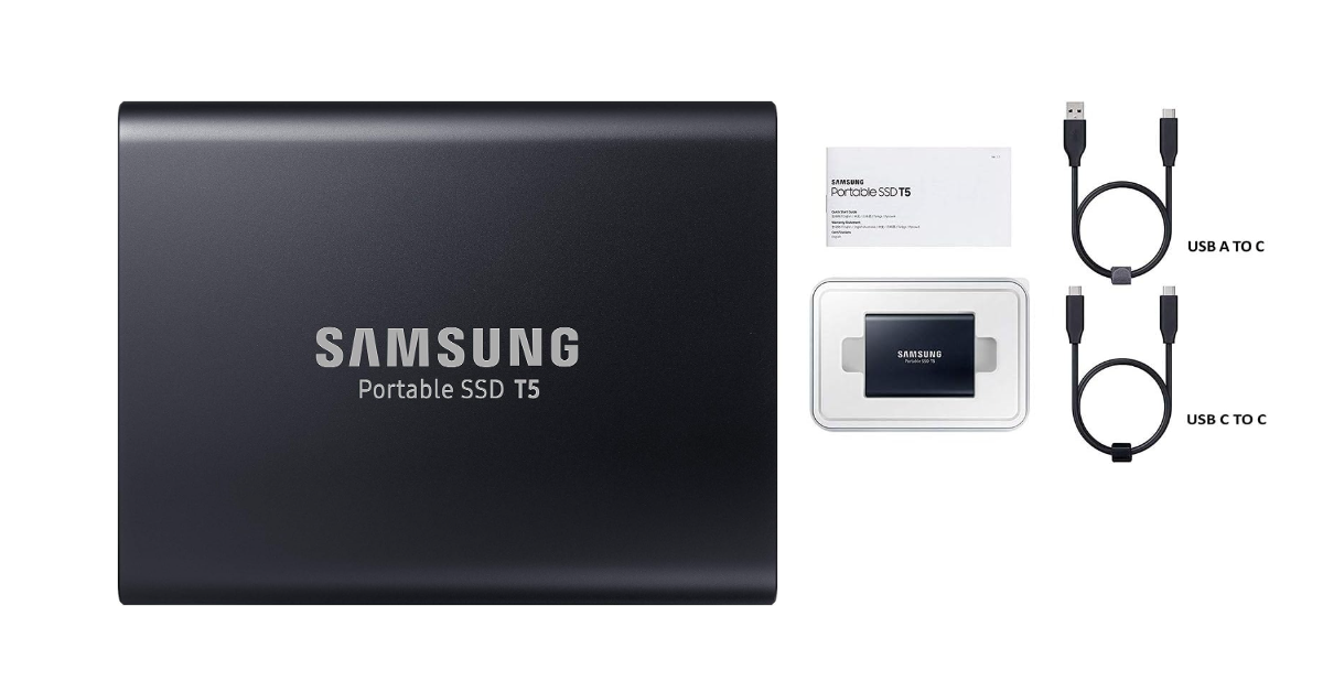 SAMSUNG T5 ssd für Videobearbeitung