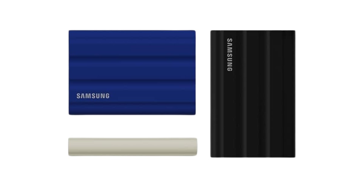 SAMSUNG T7 ssd für Videobearbeitung