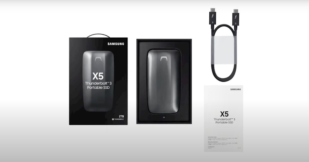 Samsung X5 schnellste ssd für Videobearbeitung
