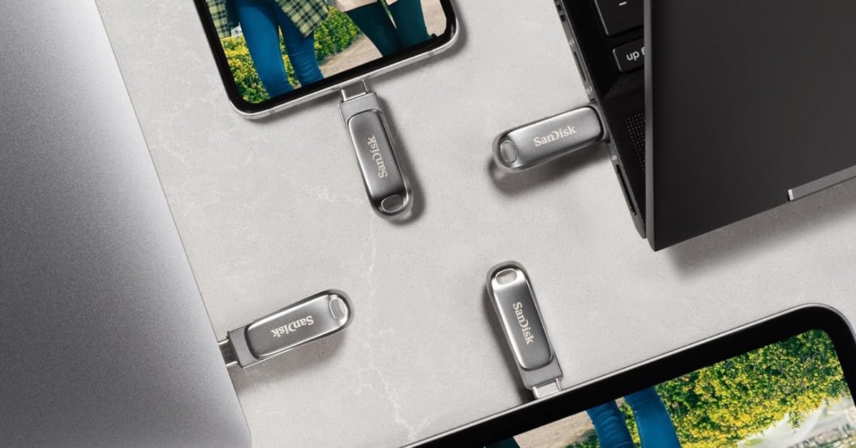 SanDisk 1TB Ultra Dual Drive Luxe usb-hub für djs