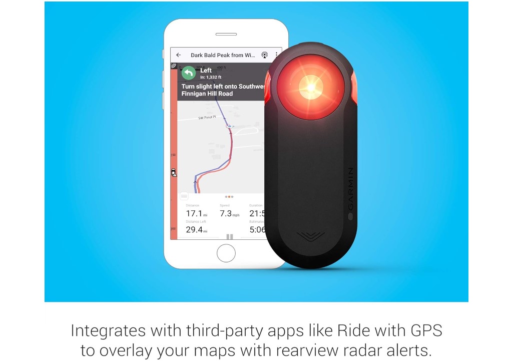 Garmin Varia RTL515 Fahrrad-Radar-Warnleuchte