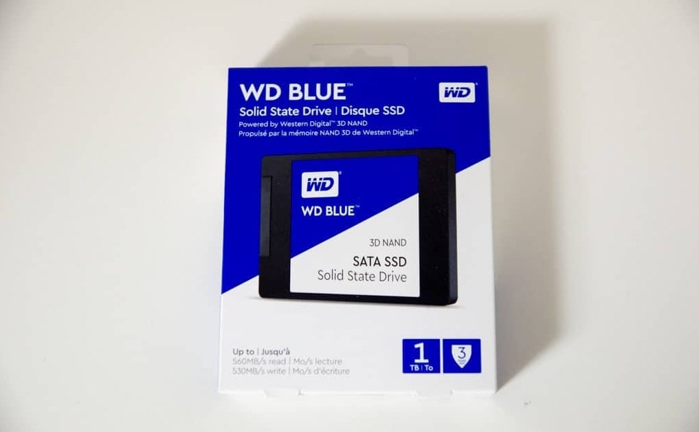 WD Blue 3D NAND haltbare ssd speicher