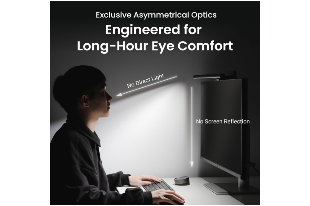 BenQ ScreenBar Halo 2 Monitor-Hintergrundbeleuchtungslösung