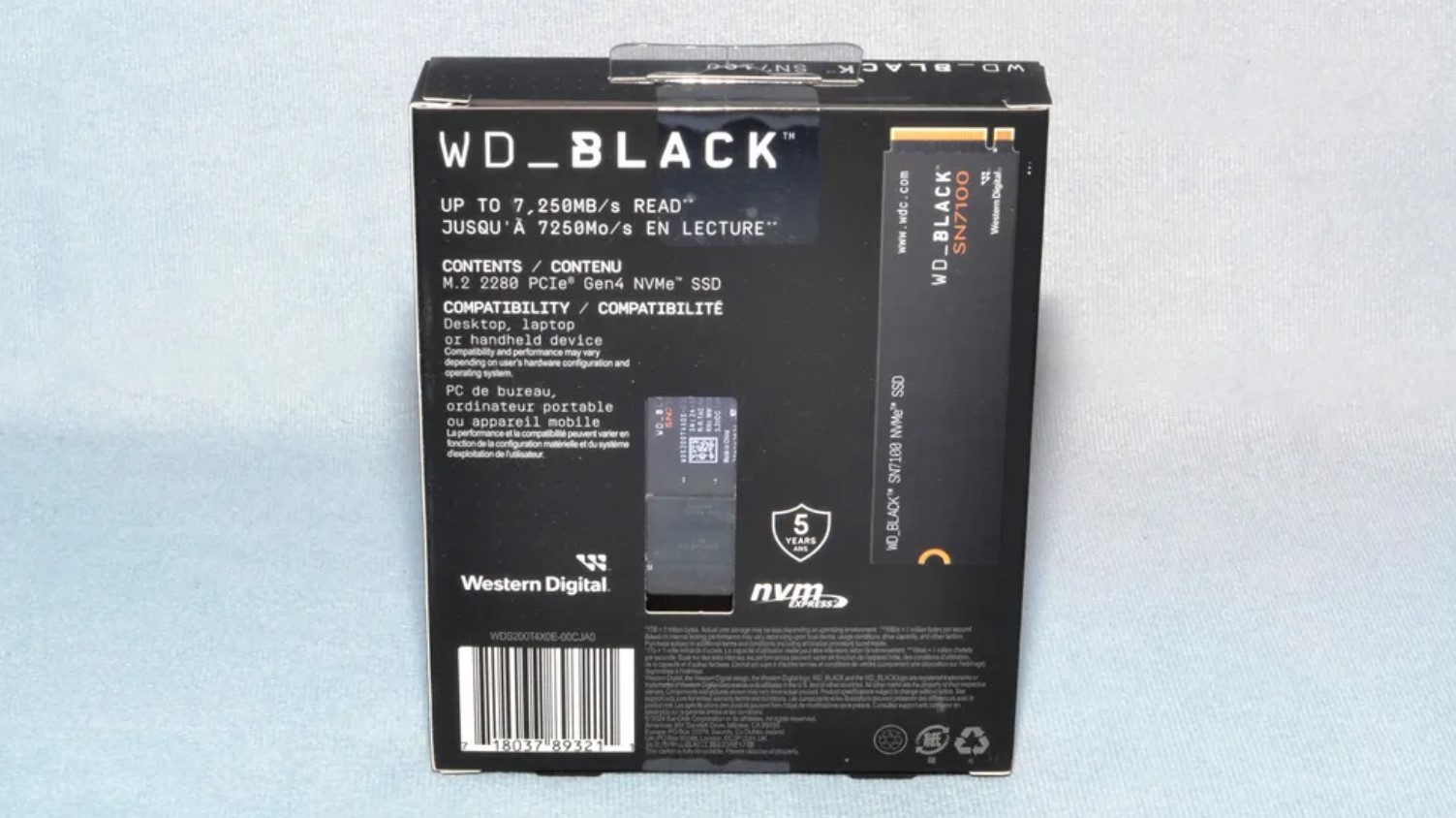 SN7100 gegenüber 990 EVO Plus