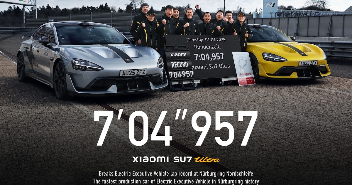 Xiaomi SU7 Ultra: Haltbarkeits- und Geschwindigkeitstest am Nürburgring Xiaomi SU7 Ultra: Eroberung des Nürburgrings