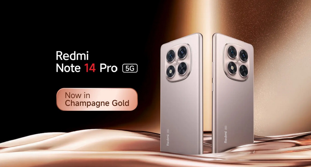 Lernen Sie das Redmi Note 14 Pro+ 5G in luxuriösem Champagnergold kennen Redmi Note 14 Pro+ 5G Redmi Note 14 Pro+ in eleganten Champagnergold wurde vorgestellt