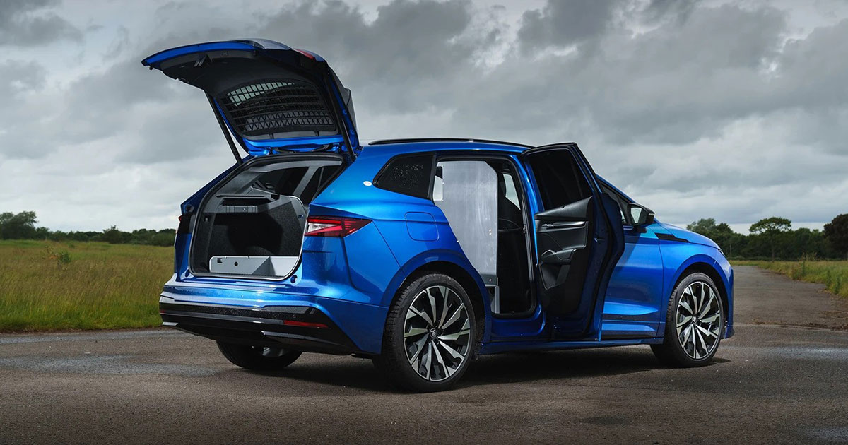 Intelligente Technik trifft auf Nützlichkeit: Ein genauerer Blick auf den Skoda Enyaq Cargo Skoda Enyaq Cargo: Das Geek-Element in elektrischen Lieferungen entdecken