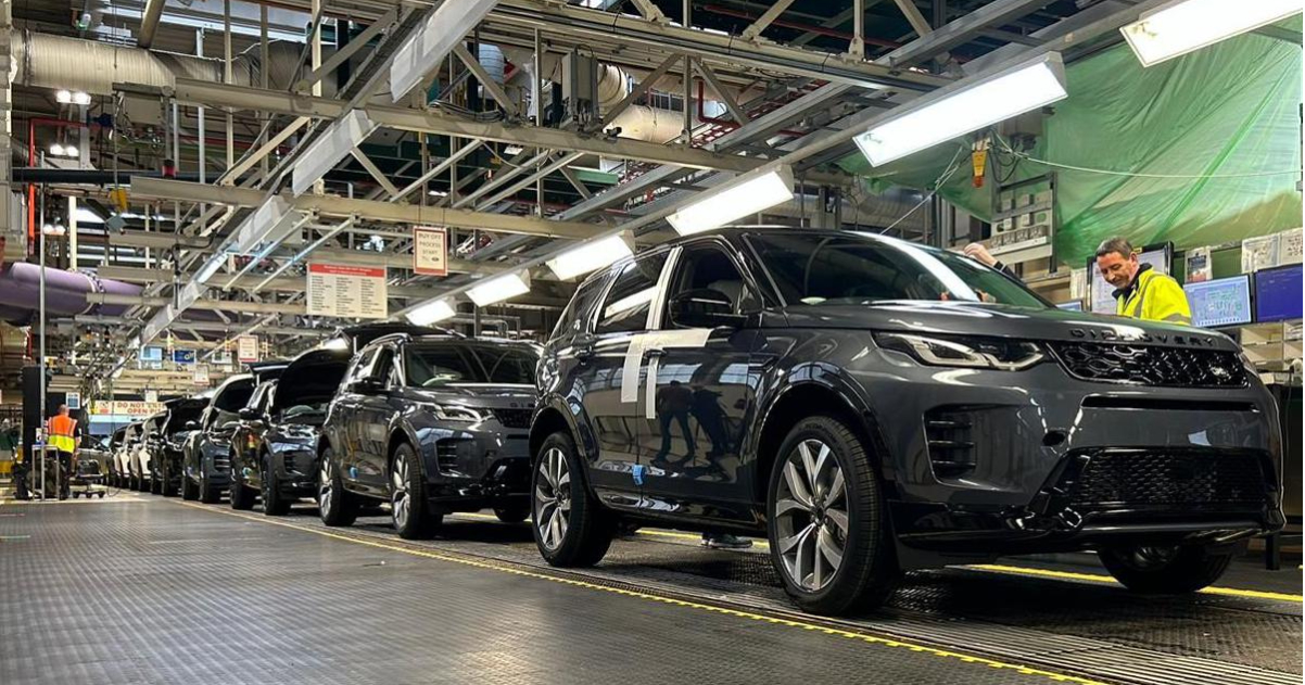 Neue Runde: Die Produktion des Range Rover in Hailwood nimmt Fahrt auf